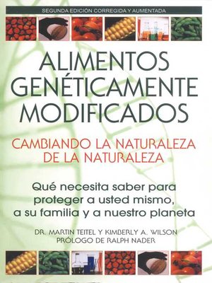 cover image of Alimentos Genéticamente Modificados